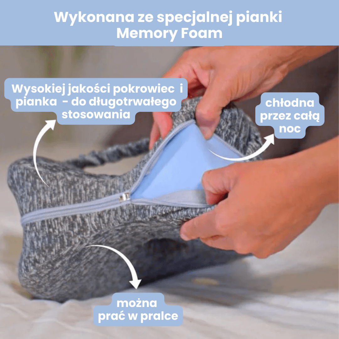 Poduszka Ulgii – Idealna pozycja, lepszy sen