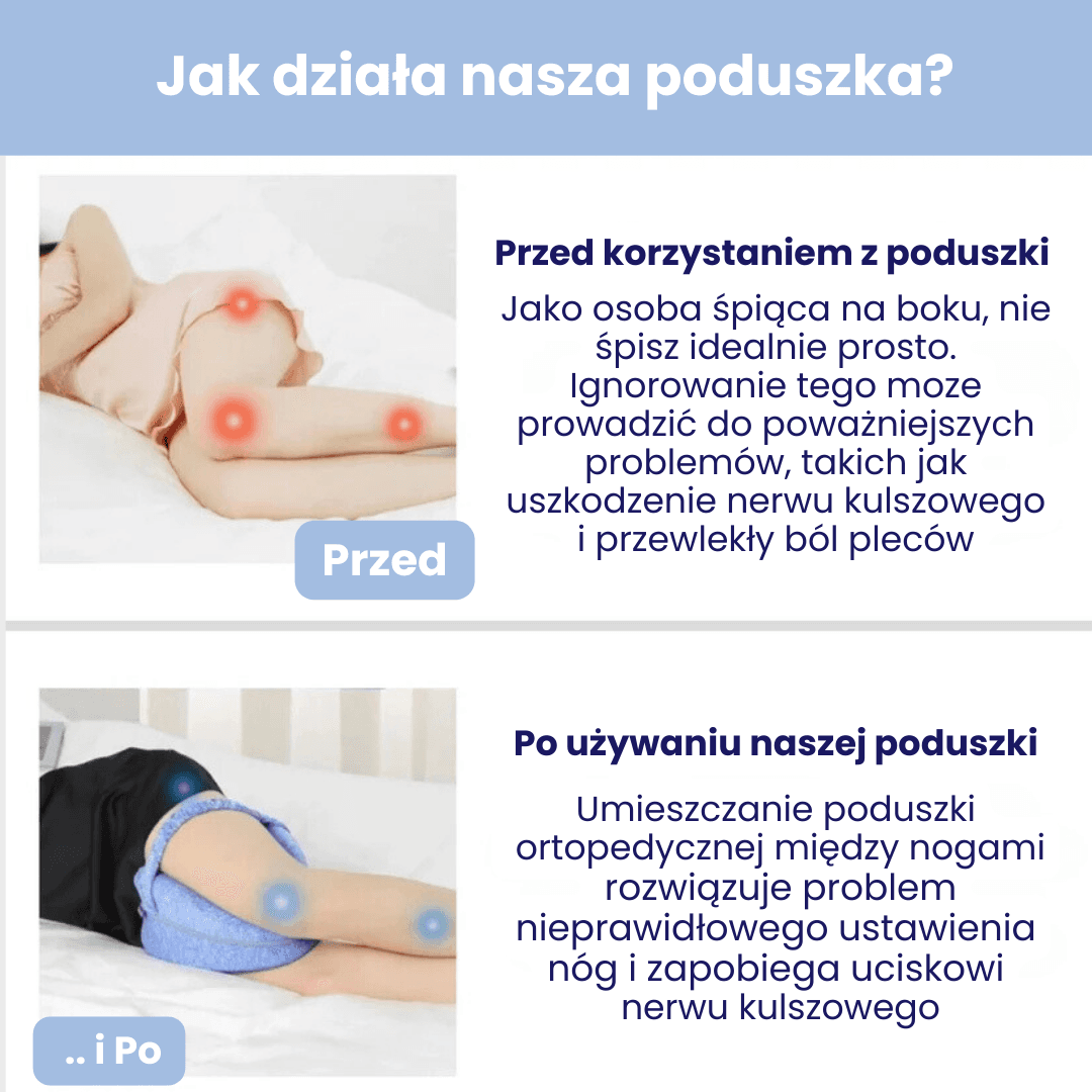 Poduszka Ulgii – Idealna pozycja, lepszy sen